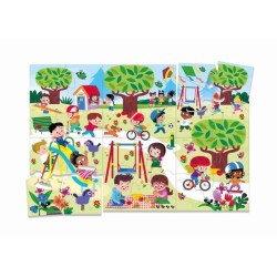 Clementoni - Coffret de 8 jeux en 1 - Jeux éducatifs formes,