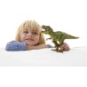 Figurine T-Rex vert, Tyrannosaure Rex avec mâchoire mobile, jouet