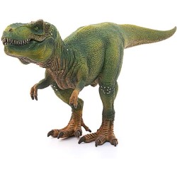 Figurine T-Rex vert, Tyrannosaure Rex avec mâchoire mobile, jouet