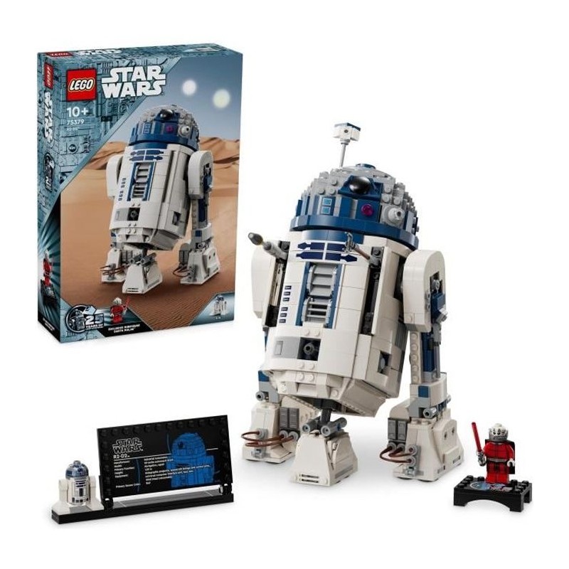 LEGO Star Wars 75379 R2-D2, Jouet Droide a Construire, Cadeau pour Enfants, J...