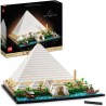 LEGO 21058 Architecture La Grande Pyramide de Gizeh, Loisir Créatif Maquette ...