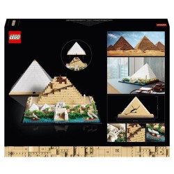 LEGO 21058 Architecture La Grande Pyramide de Gizeh, Loisir Créatif Maquette ...