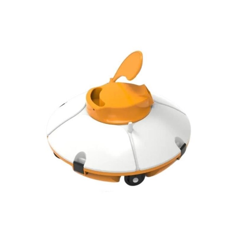 Robot de piscine - Bestway - Frisbee - Autonome - nettoyage fond plat - 5x3m ...