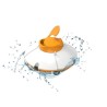 Robot de piscine - Bestway - Frisbee - Autonome - nettoyage fond plat - 5x3m ...