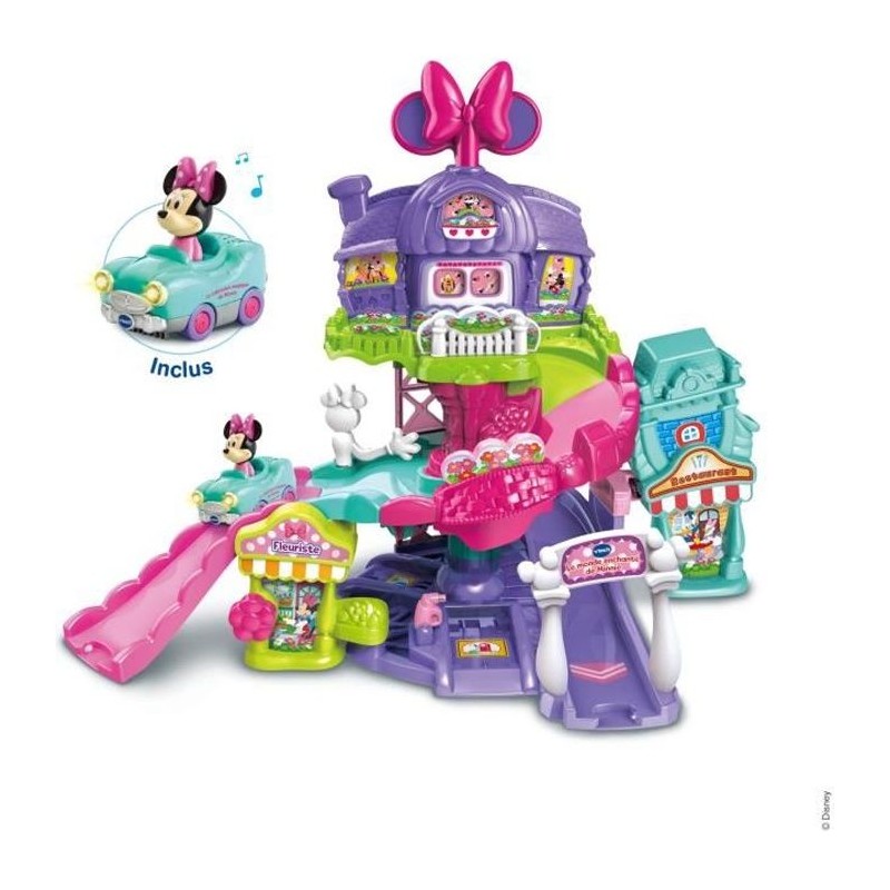 VTECH - Tut Tut Bolides - Le Monde Enchanté de Minnie (+ Cabriolet