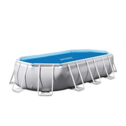 Bâche a bulles pour piscine ovale Intex UTF00148 - 4,00m x 2,00m - Bleu - 120...