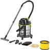 RYOBI - Aspirateur eau et poussiere 18V ONE+ - cuve inox 18 L -  11,4 kPa + f...