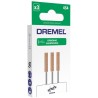 Lot de 3 Meules DREMEL 454 - Pour Affutage et Aiguisage de Chaine de Tronçonn...