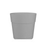 ARTEVASI Pot de fleurs rond CAPRI LARGE - Plastique - Réservoir d'eau - diame...