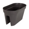 ARTEVASI Jardiniere pour balcon CAPRI - Gris anthracite - 30 x 60 x H 30 cm -...