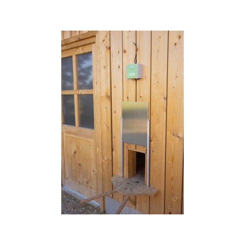 Kerbl Porte coulissante de poulailler 43x40 cm 436732