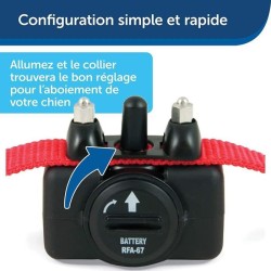 Collier anti aboiement pour Chien - PetSafe - Stimulation Eléctrostatique Pro...