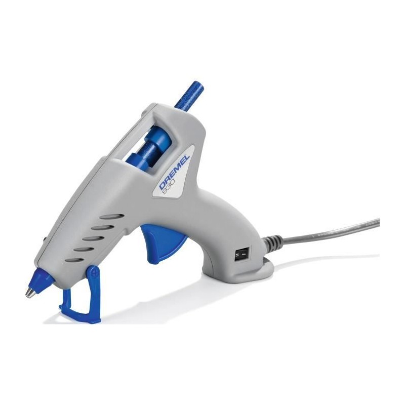 Pistolet a Colle Chaude Dremel 930 - Kit avec 2 Températures de Chauffe et 18...