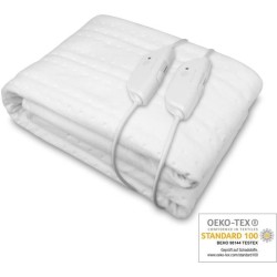 Surmatelas chauffant – Chauffe-lit 2 places– medisana HU 676 – lavable – 4 ni...
