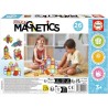 Jeu éducatif - EDUCA Magnetics - Construction 3D magnétique avec 26 pieces po...