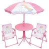 Mobilier de jardin - FUN HOUSE - Salon de jardin Licorne : Table H.46 x 46 cm...