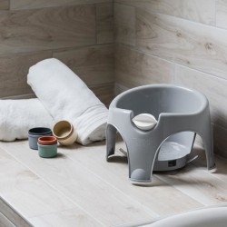 THERMOBABY Anneau de bain enfant AQUAFUN Gris - Jouet blanc