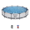 Kit Piscine hors sol tubulaire BESTWAY - Steel Pro Max™ - 366 x 76 cm