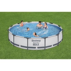Kit Piscine hors sol tubulaire BESTWAY - Steel Pro Max™ - 366 x 76 cm