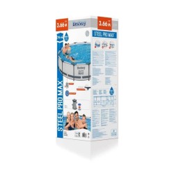 Kit Piscine hors sol tubulaire BESTWAY - Steel Pro Max™ - 366 x 76 cm