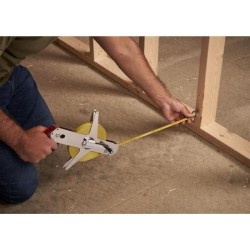 Metre ruban mesure longue - STANLEY - 1-34-478 - 50 m x 12,7 mm - Ruban Acier...