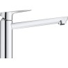 GROHE Robinet évier de cuisine Start curve, mousseur économique d'eau, sans t...
