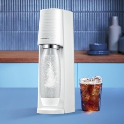 Machine a soda et eau pétillante SODASTREAM - TERRA Blanche - 2 bouteilles co...