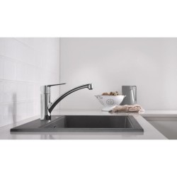 GROHE QUICKFIX Start Robinet de cuisine évier Start, rotation 140°, robinet d...