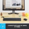 Ensemble Clavier Souris - Sans fil - Logitech - MK470 Slim - Silencieux - AZE...