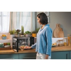 Micro-ondes CANDY CMCA29EDLB Combiné 29L MO : 1000W - Gril : 1000W -
