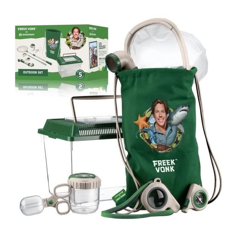 Kit de découverte en plein air - FREEK VONK x BRESSER : Ensemble de 8 pieces ...