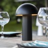 Lampe de table sans fil - LUMISKY - TOD BLACK - H28 cm - Tete orientable - LE...