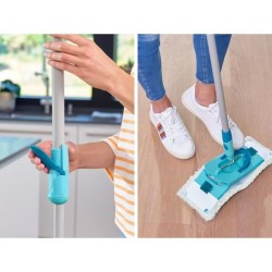 Set lave sol avec seau essoreur Leifheit Clean Twist M Ergo 52120, balais ser...