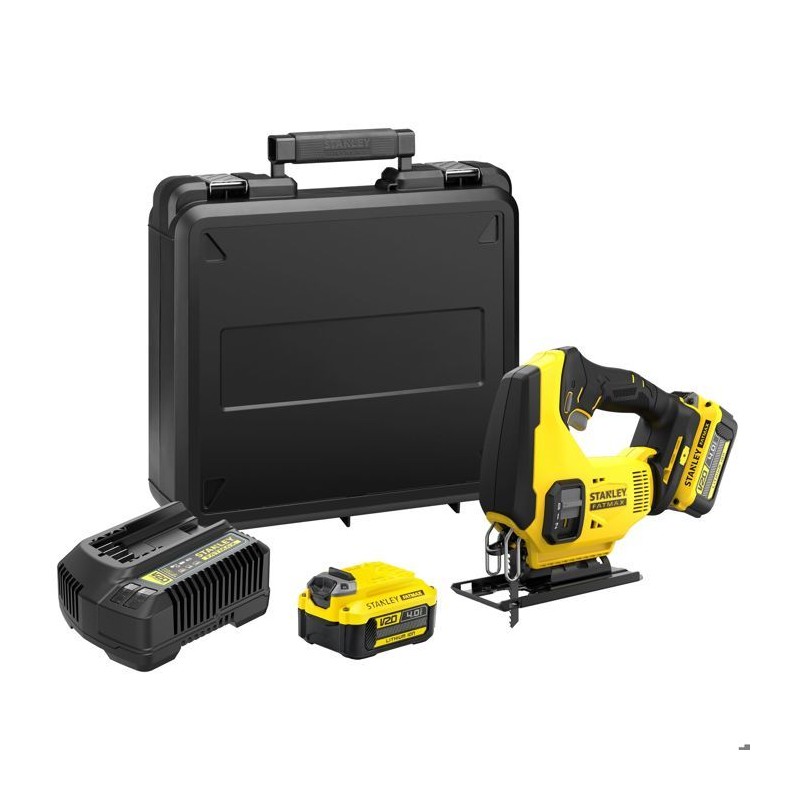 Scie sauteuse sans fil - 18V - STANLEY FATMAX V20 - SFMCS600M2K-QW - 19mm -  ...