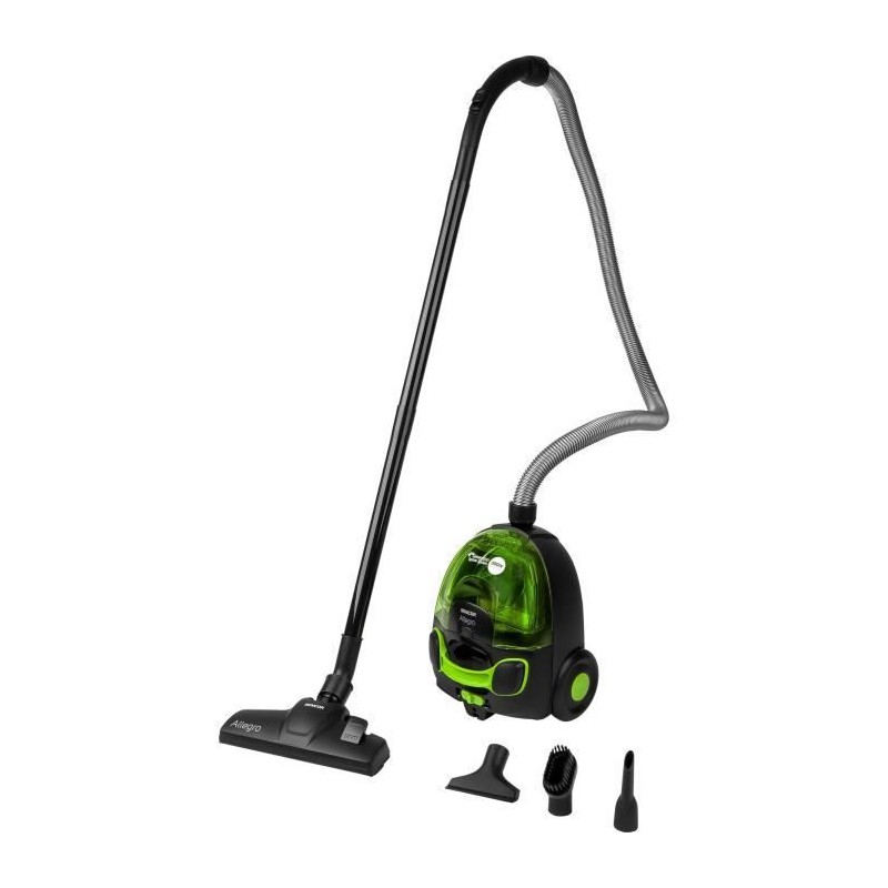 Aspirateur sans sac - SENCOR - SVC 510GR-EUE2 - Moteur ECO 890 W - 76 dBA - 1...