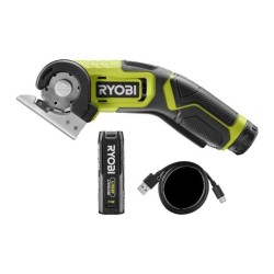 RYOBI - Mini-scie 4V USB Lithium - Câble USB C - 1 batterie 2,0 Ah - Livrée a...