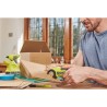 RYOBI - Mini-scie 4V USB Lithium - Câble USB C - 1 batterie 2,0 Ah - Livrée a...