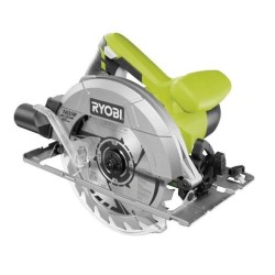 RYOBI - Scie circulaire 1 400 W - 1 lame diam. 190 mm 20 dents, 1 guide paral...
