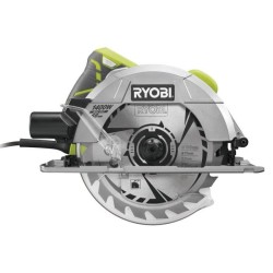 RYOBI - Scie circulaire 1 400 W - 1 lame diam. 190 mm 20 dents, 1 guide paral...