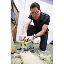 RYOBI - Scie circulaire 18V ONE+- diam. 150 mm x 10 mm - 4 700 tr/min - Livré...