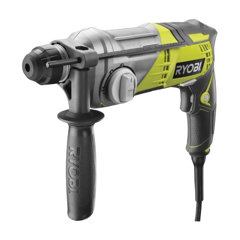 RYOBI - Perforateur SDS+ 800 W 4 modes : perçage, perforation, burinage, buri...