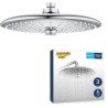 GROHE - Douche de tete Vitalio Joy 260 - 3 jets - chromé - raccords filetés 1...