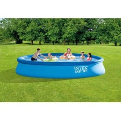 Kit Piscine hors sol autoportante INTEX - Easy Set™ - 457 x 84 cm - Ronde (Li...