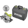 RYOBI - Scie circulaire 1 600 W laser + coffret, 2 lames 190 mm 24 & 48 dents...