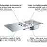 Evier en acier inoxydable -  inox - GROHE