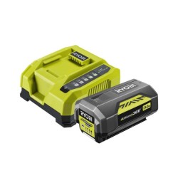RYOBI - 1 batterie lithium+ 36V MAXPOWER 4,0 Ah et 1 chargeur rapide 6,0 A - ...