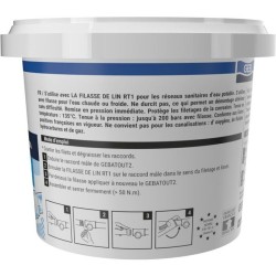 Pâte a joint Gebatout 2 - GEB - Compatible eau potable - Pot 500 g