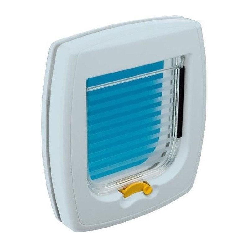 Ferplast Chatiere manuelle a 2 voies Swing 1SB Blanc 72101011