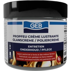 Creme lustrante Propfeu- GEB - Entretien et protege la fonte - Pot 220 ml