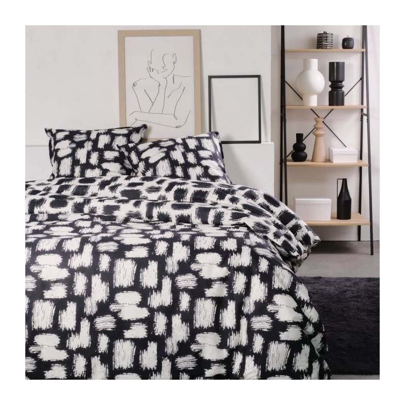 Parure de lit 2 personnes - TODAY - Sunshine 13.4 - 220 x 240 cm - 100% Coton...